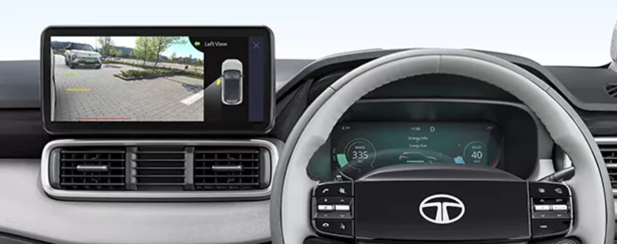 Tata Punch.ev Reverse Parking Feature