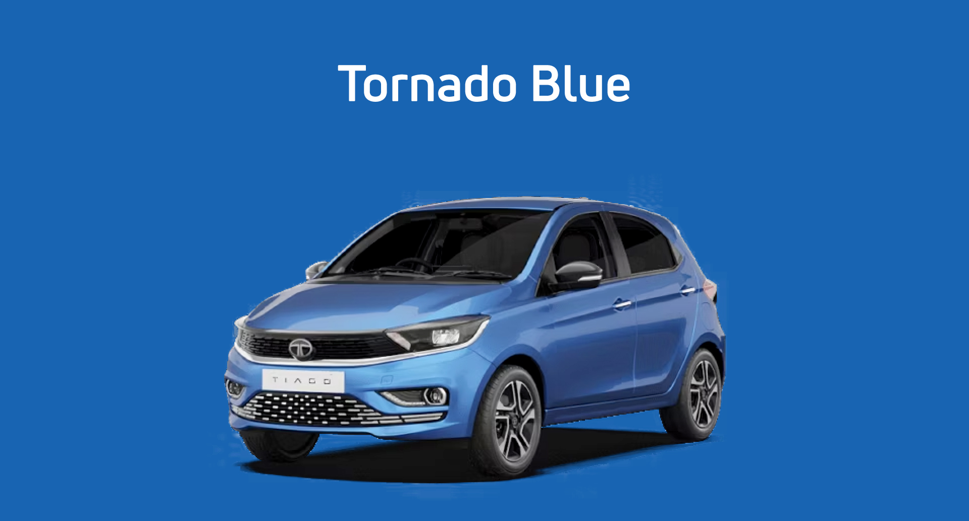 Tata Tiago Tornado Blue